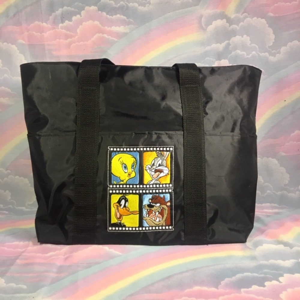 Vintage 90s Warner brothers bag